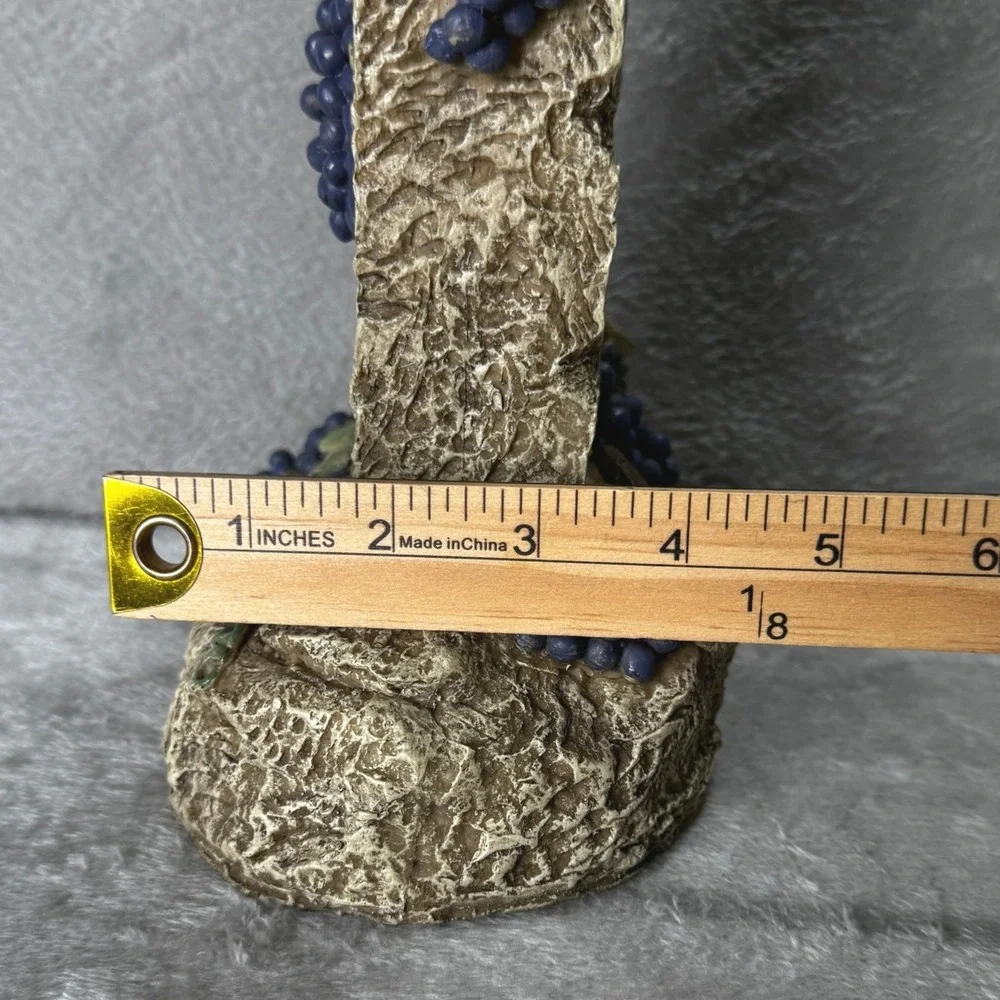 Decorative Grapevine Cross Resin Faux Stone Christian Large Tabletop 16